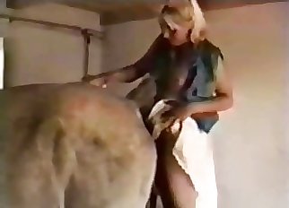 Blondie examining zoophilia here